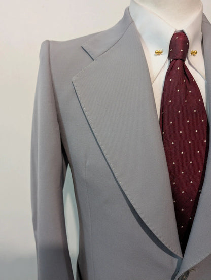Classique veste grise en laine