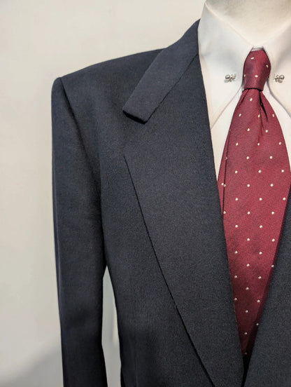 Géniale veste bleu marine en flanelle lourde