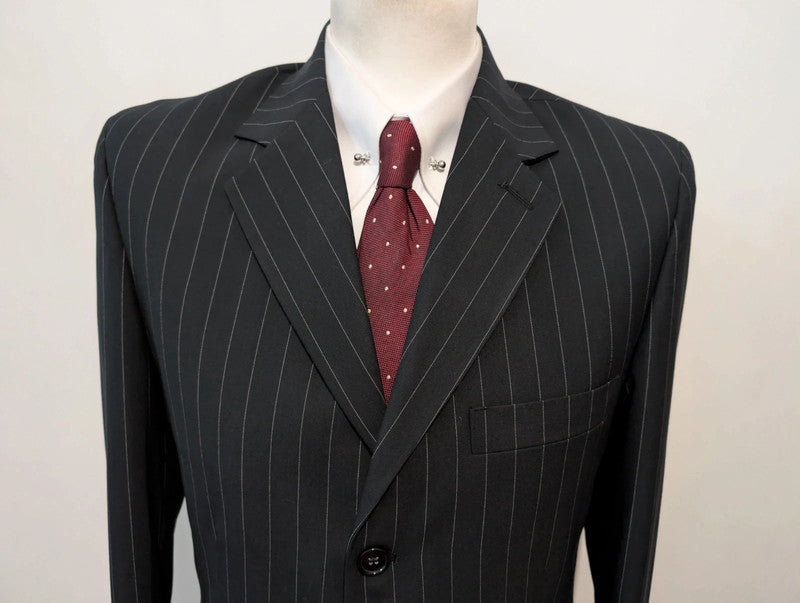 Incredible chalkstripe wool suit