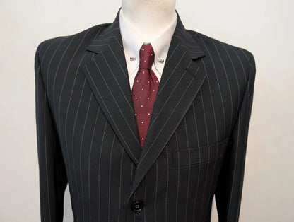 Incredible chalkstripe wool suit