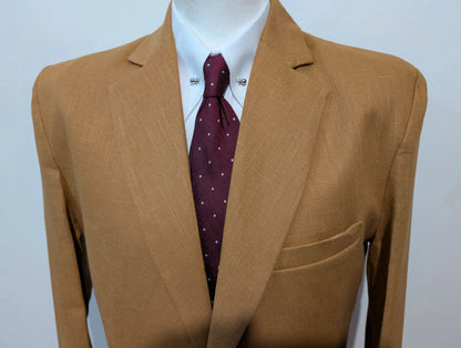 Chouet costume marron en lin