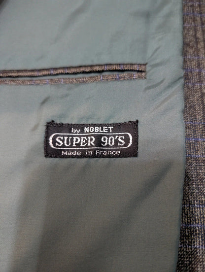Original costume gris en flanelle