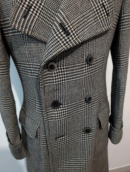 Effroyable polo coat en laine