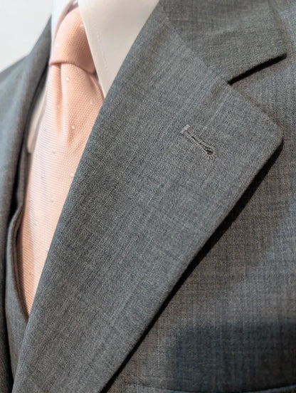 Classic grey 3-piece wool suit