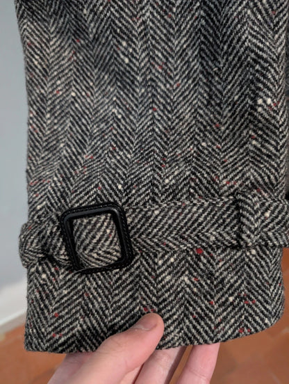 Incroyable manteau en donegale tweed