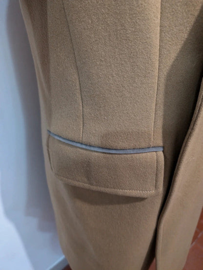 Fabuleux manteau croisé Chesterfield en laine