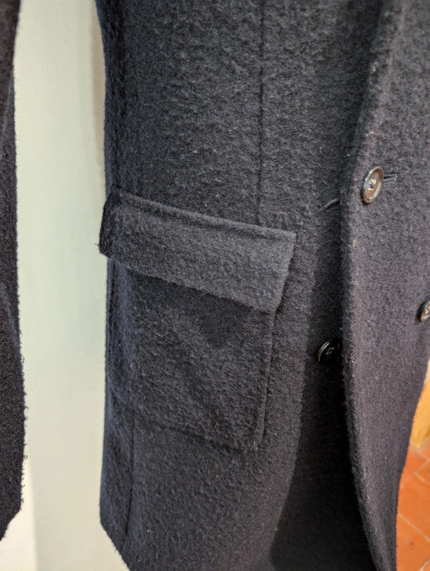 Génial manteau polo coat en laine