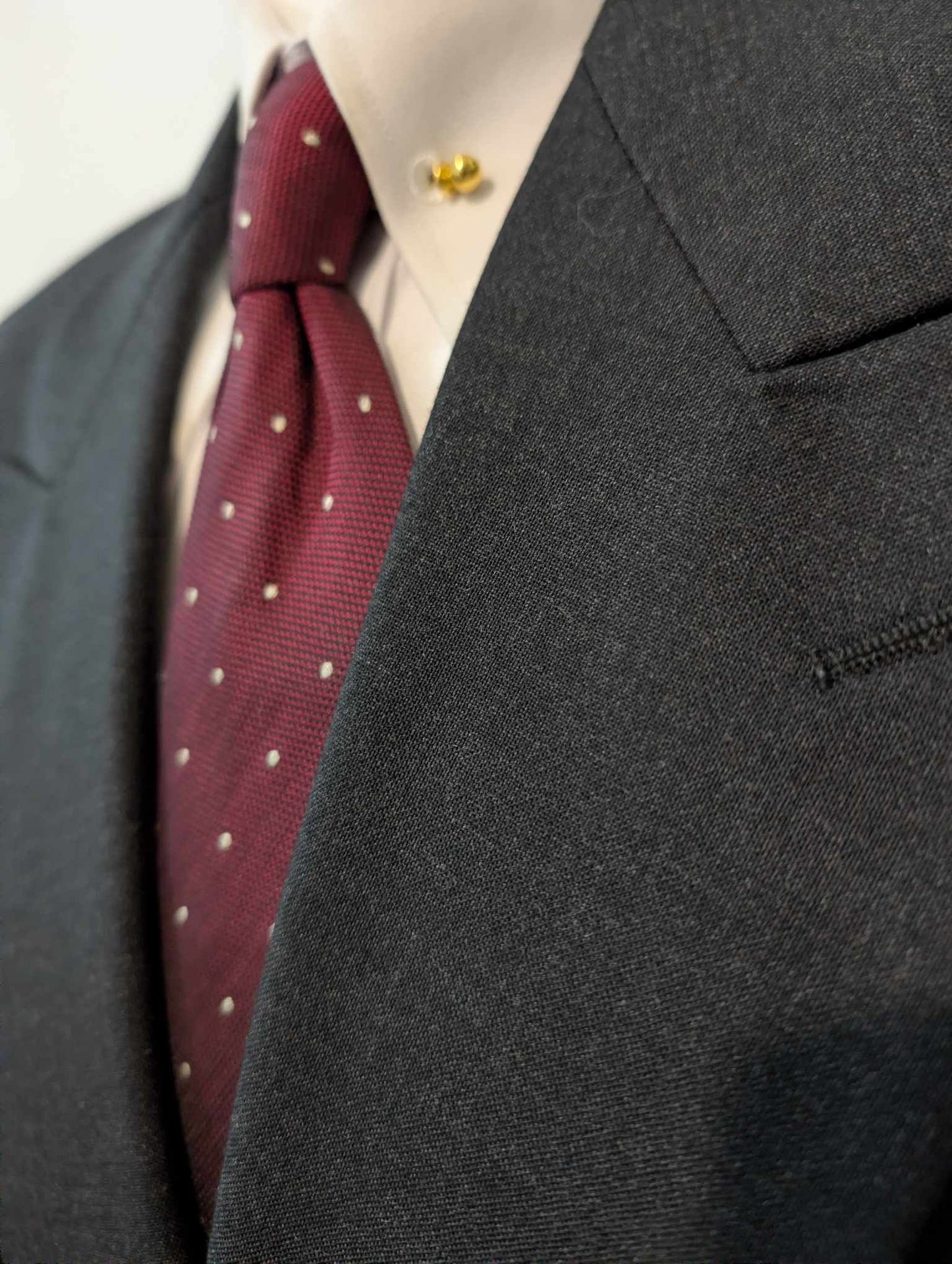 Magnifique costume croisé en laine froide