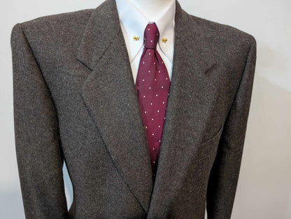 Magnifique veste marron en laine