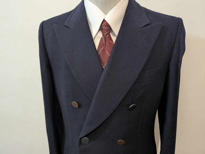 Magnifique veste croisée en flanelle lourde
