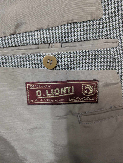 Superbe costume gris en laine