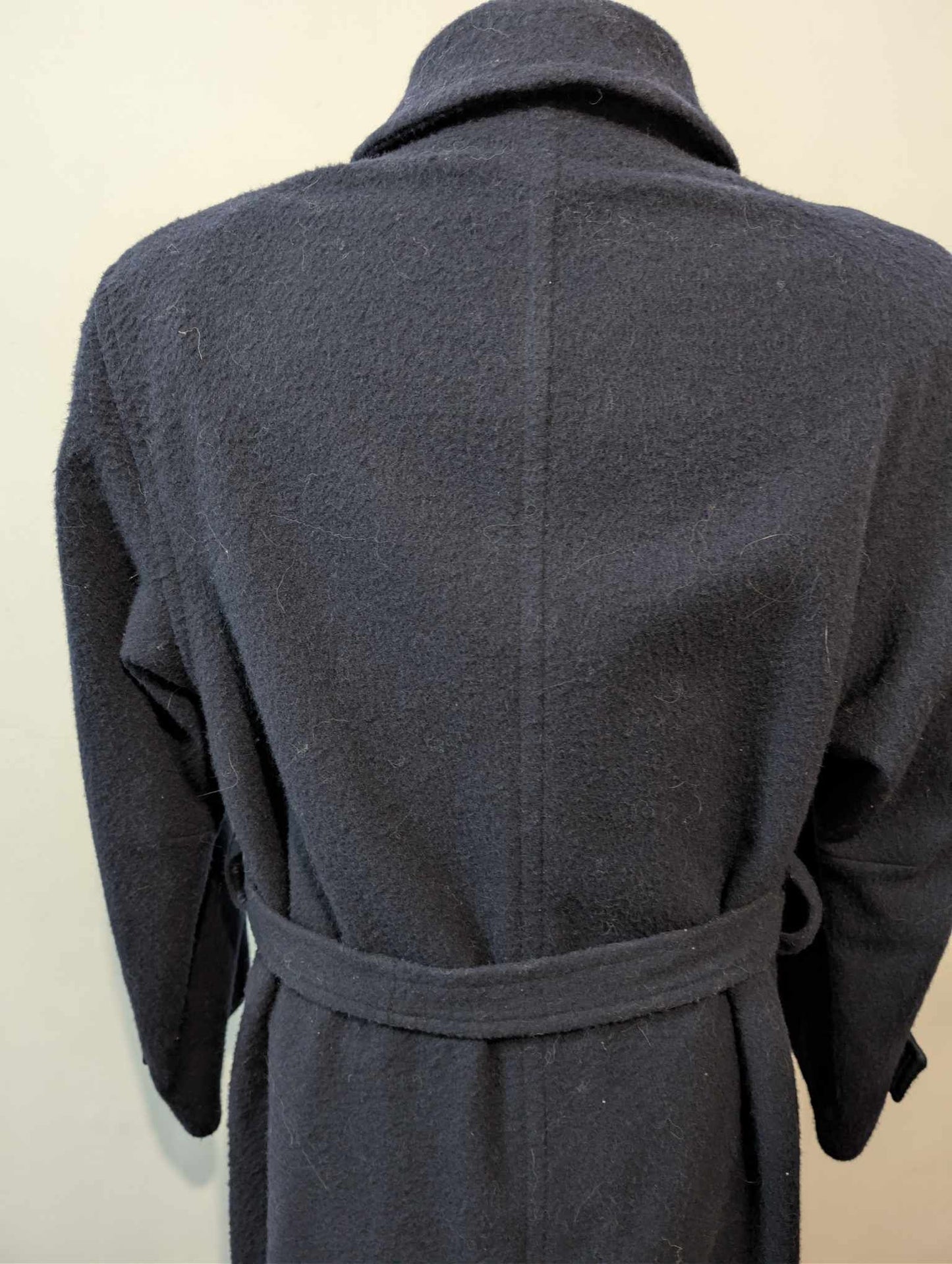 Splendide manteau croisé en laine