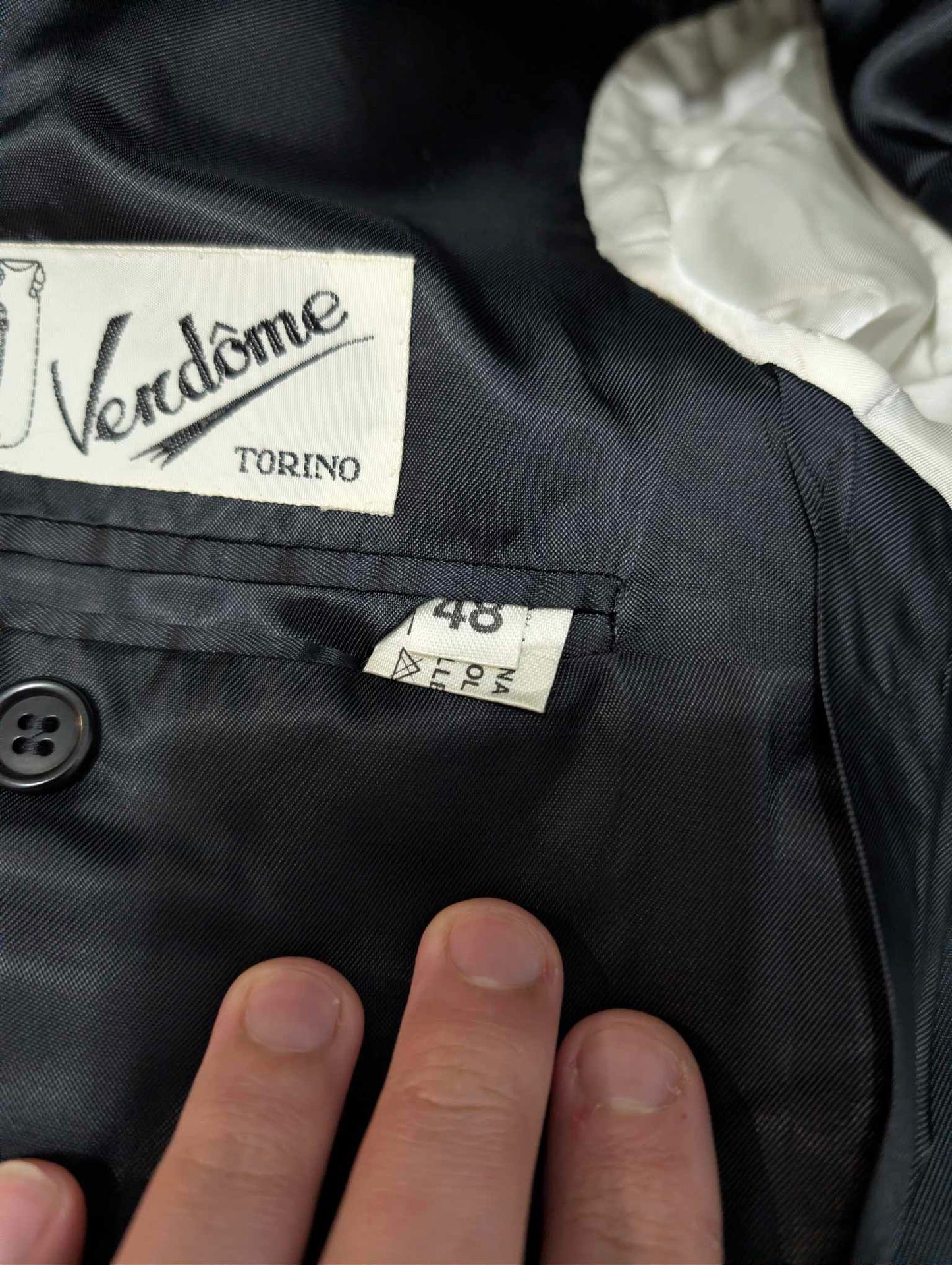 Élégant smoking en laine