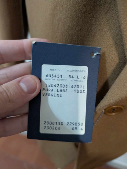 Magnifique veste camel en flanelle lourde