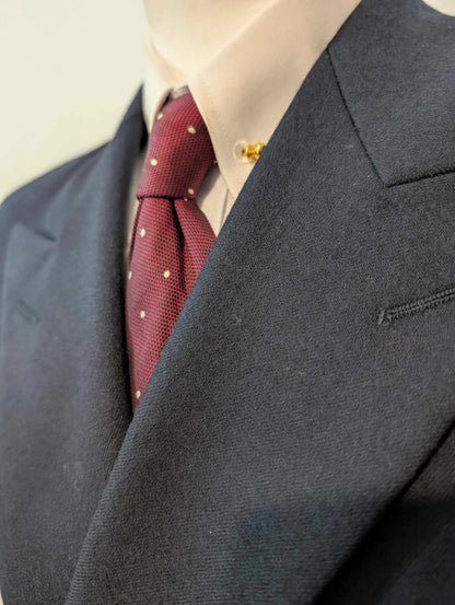 Phénomenal costume croisé bleu marine