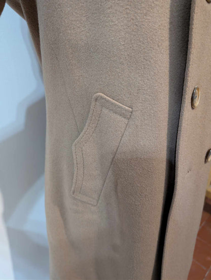 Adorable manteau camel en laine