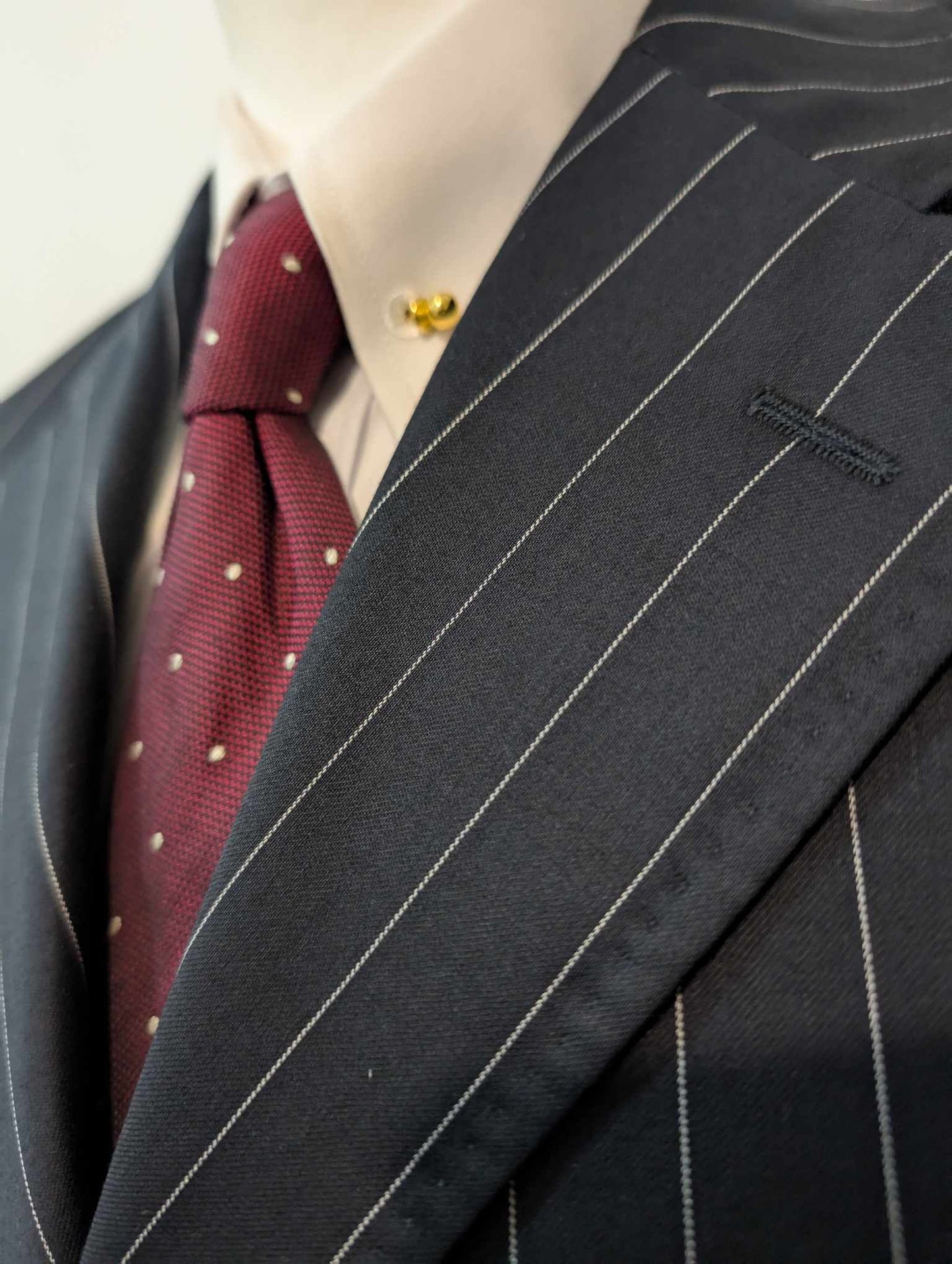 Légendaire costume chalkstripe en laine