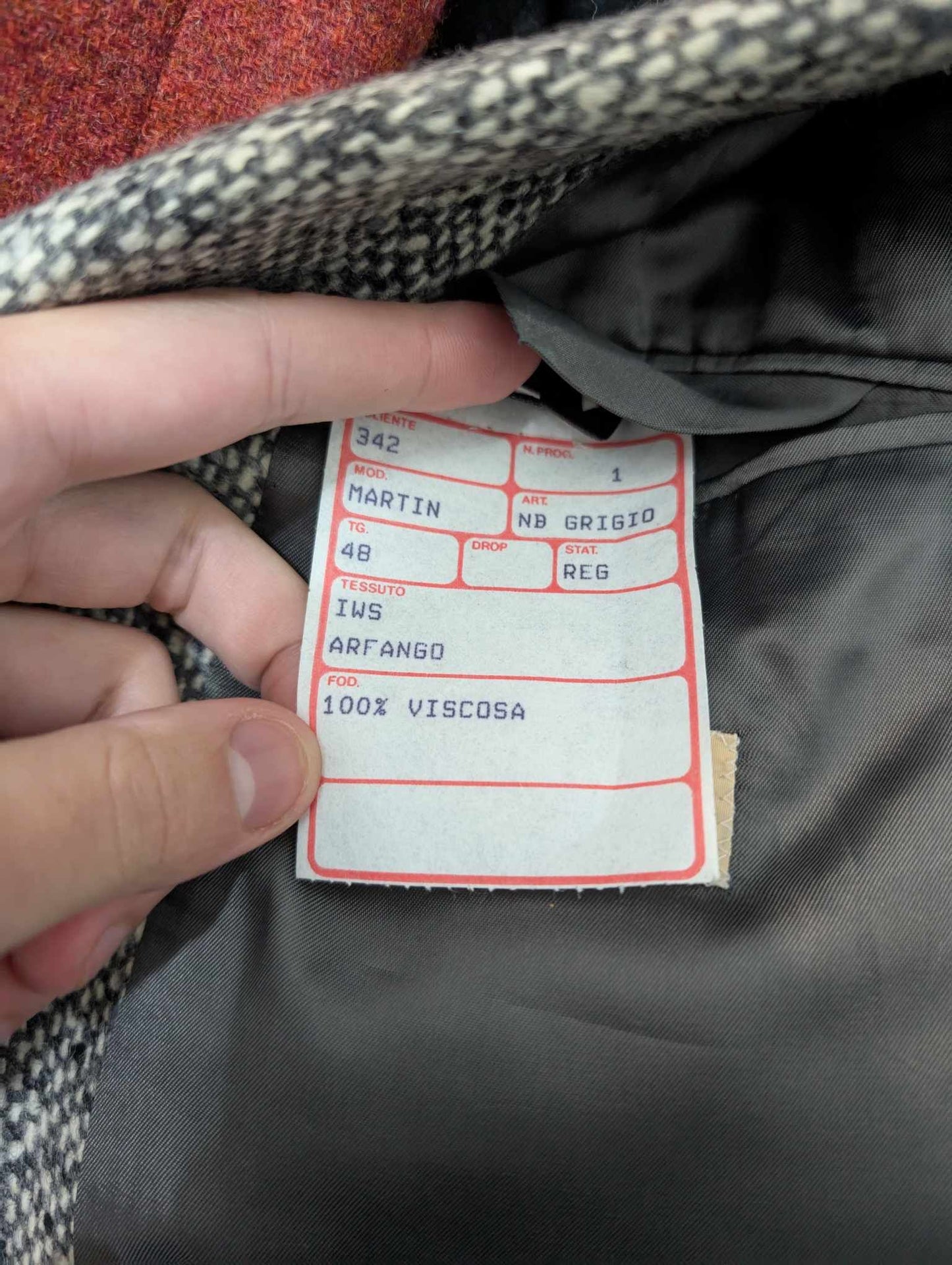 Magnifique veste en tweed