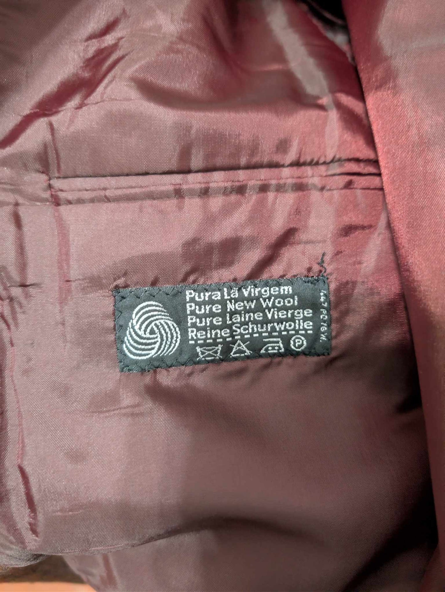 Fabuleuse veste couleur marron en tweed