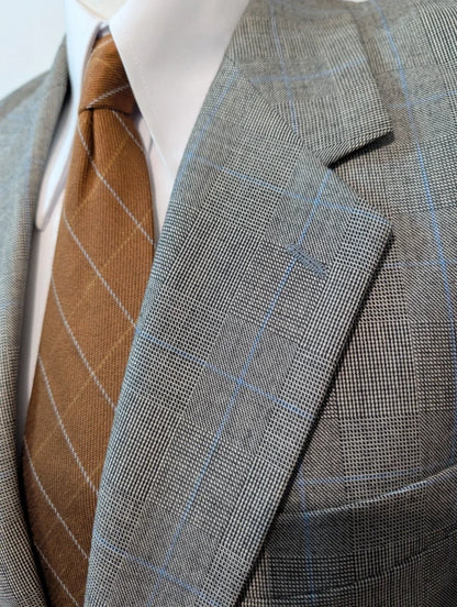 Grauer Prince-of-Wales-Anzug