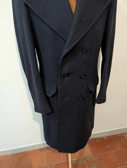Exceptionnel manteau polo coat en laine