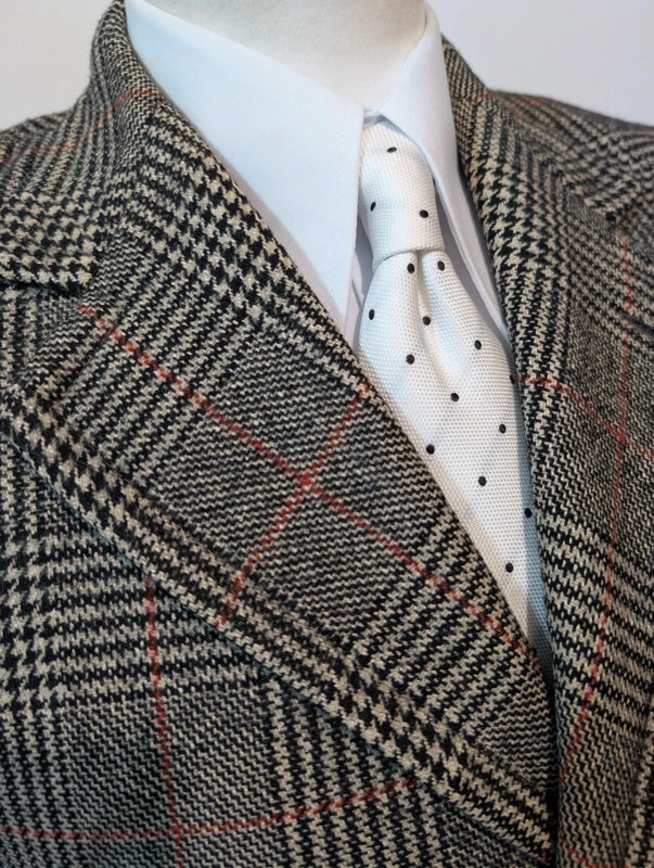 Fabuleux manteau polo coat en tweed