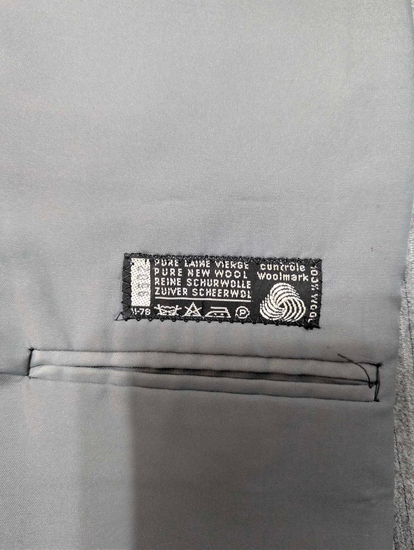 Magnifique costumes pinstripe en flanelle lourdes