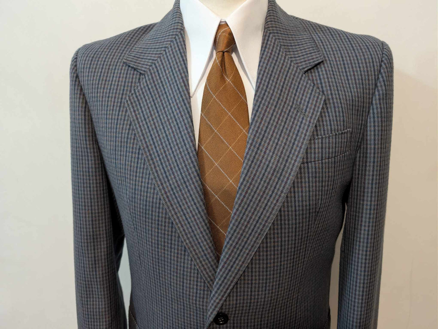 Magnifique costume vintage en laine