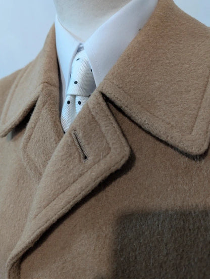 Fabuleux manteau camel en laine