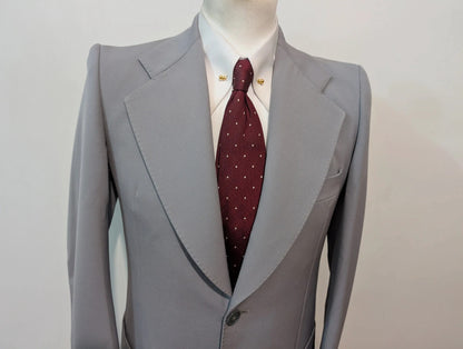 Classique veste grise en laine