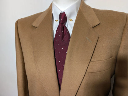 Lumineuse veste camel en cachemire et laine