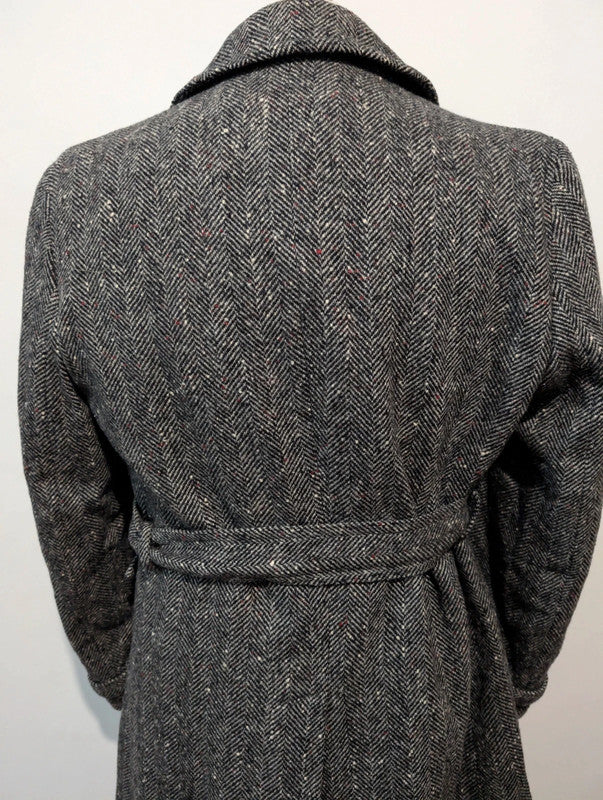 Incroyable manteau en donegale tweed
