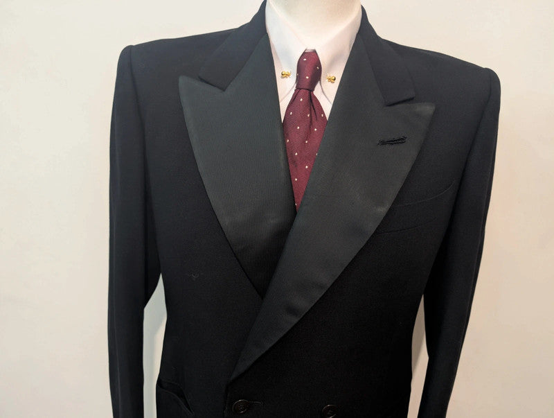 Ancien smoking croisé bespoke