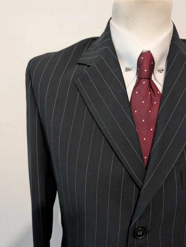 Incredible chalkstripe wool suit