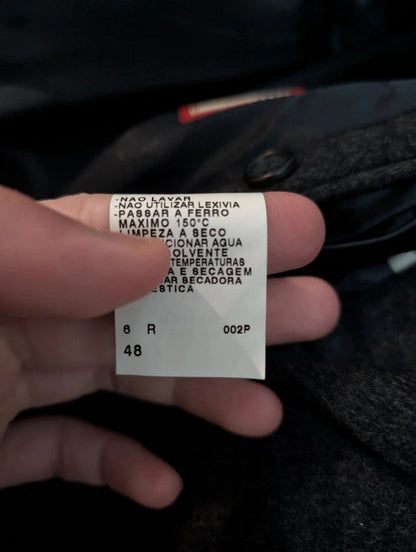 Génial manteau gris en laine et cachemire