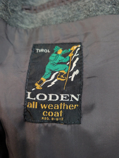 Élégant loden gris en laine