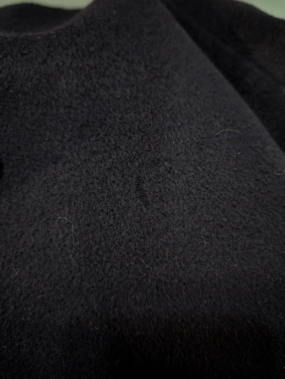 Sublime manteau croisé en laine