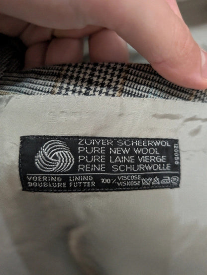 Sublime costume croisé en flanelle