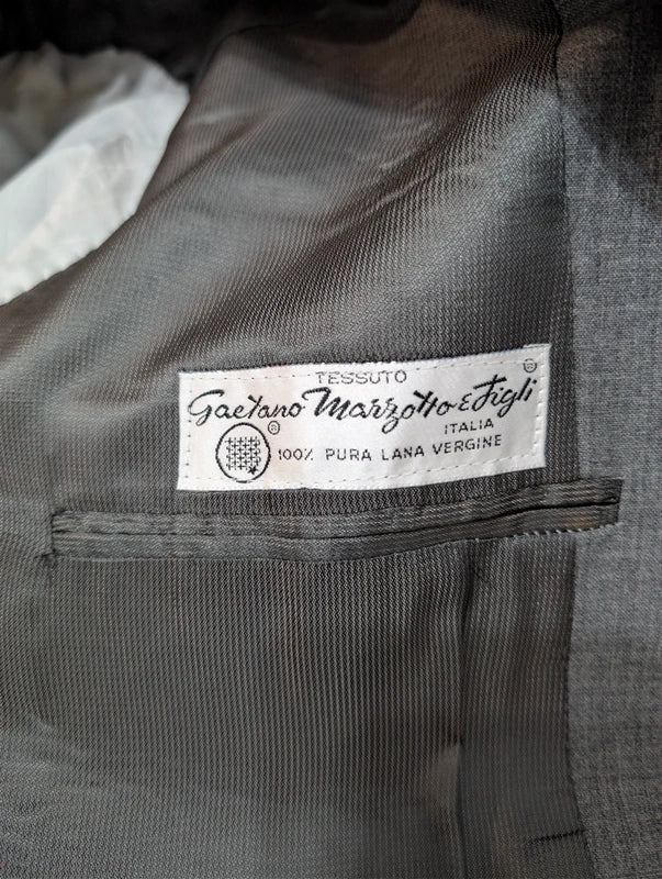 Classic grey 3-piece wool suit
