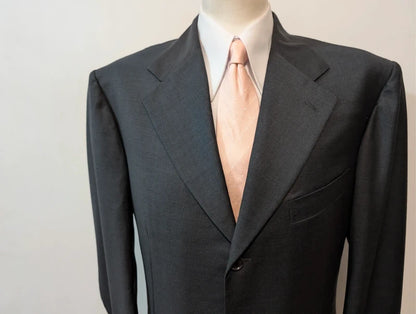 Exceptional gray wool suit