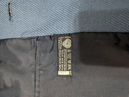 Mysterious blue tweed jacket