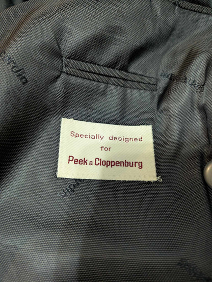 Splendide costume croisé gris en laine