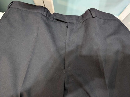 Classique costume bleu marine en laine