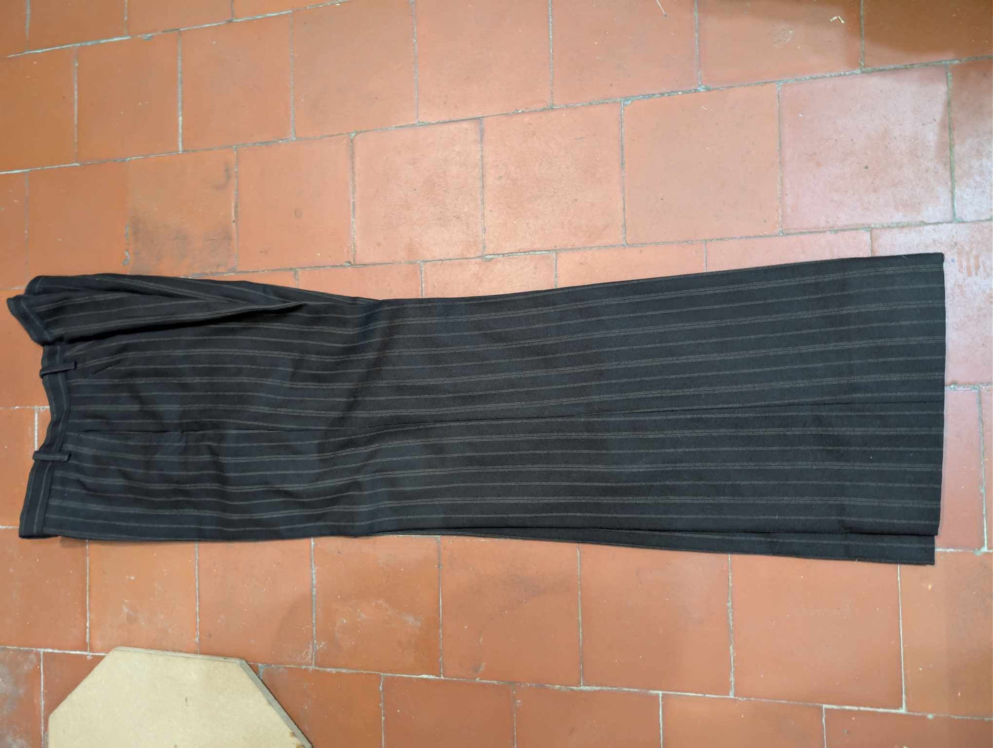 Fabuleux costume 3 pièces pinstripe en laine