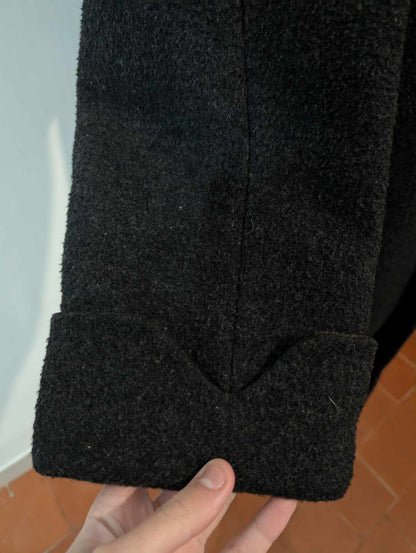 Ancien manteau bespoke en laine