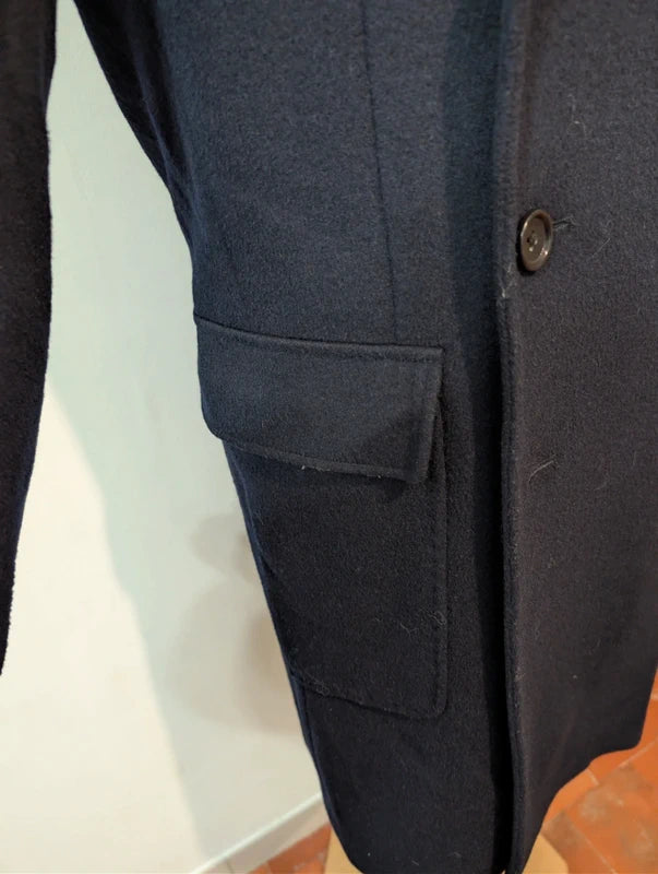 Kurzer Wollpolomantel