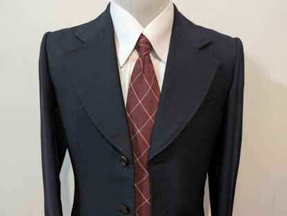Petit costume bleu marine en laine