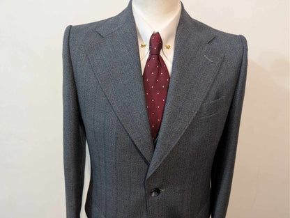 Incroyable costume 3 pièces gris en laine