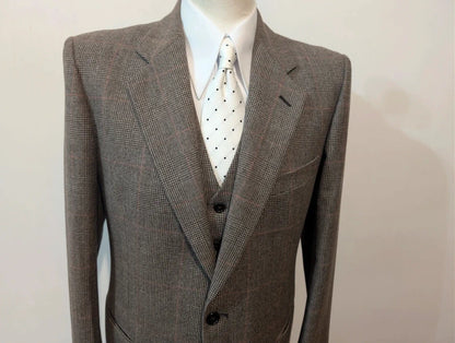 Fabuleux costumes 3 pièces à motif prince de Galles