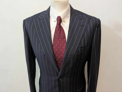 Incroyable costume chalkstripe en laine